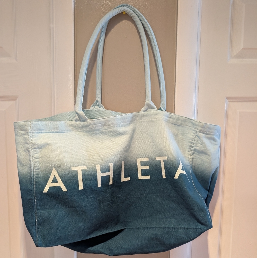 Athleta Gradient Blue Tote‎ Bag